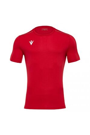 Macron Erkek Tişört Sıfır Yaka Rigel Hero Shirt Red Ss 507902