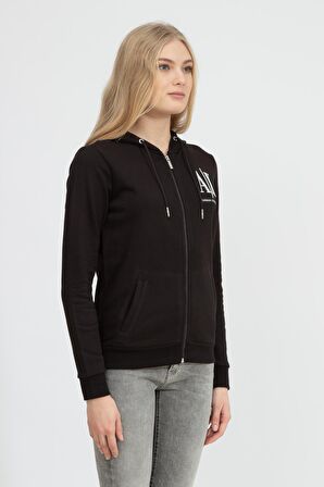 Armani Exchange Kadın Fermuarlı Sweatshirt