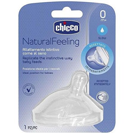 Chicco Naturalfeeling Orta Akış 0 + Ay Biberon Emziği