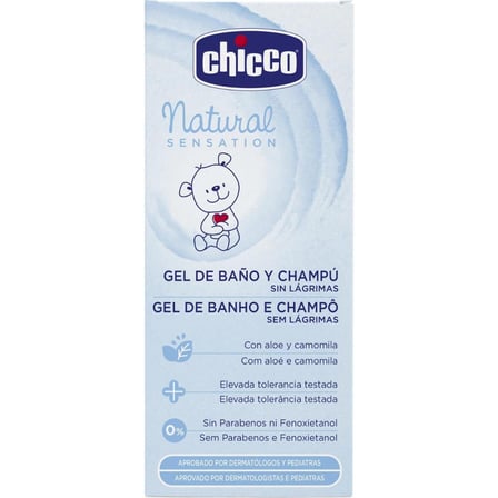 Chicco Natural Sensation Göz Yakmayan Saç ve Vücut Şampuanı 200 ml