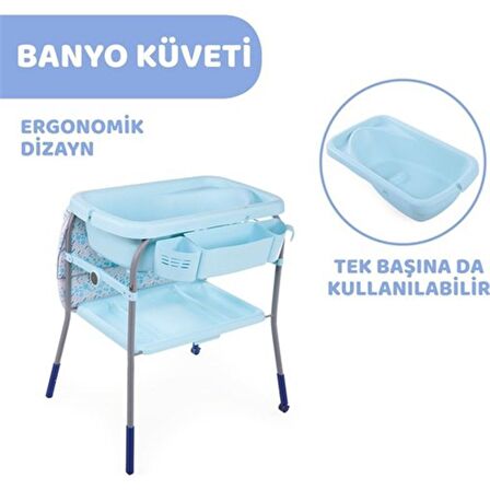 Chicco Cuddle & Bubble Bebek Küveti / Comfort Ocean