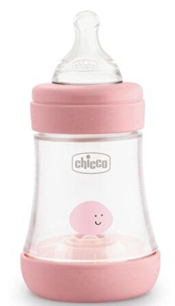 Chicco Perfect5 Antikolik PP Yavaş Akış Biberon 150 ml - Pembe