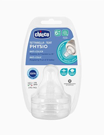 Chicco Physio Emzik 6m+ - Silikon