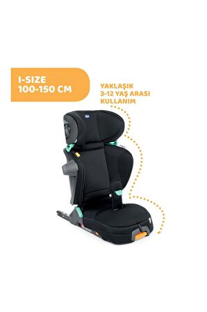 Chicco Fold&Go I-Size 15-36 kg Emniyet Kemeri + Isofix Oto Koltuğu