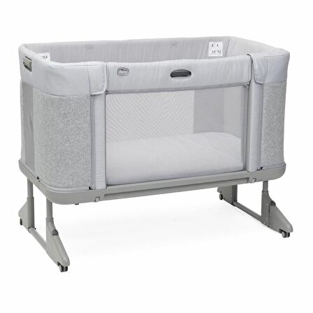 CHICCO NEXT2ME FOREVER COSLEEPING COT ASH GREY CC