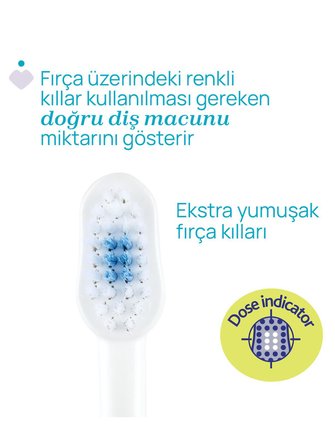 Chicco 2'Li Diş Fırçası 3-6 Yaş - Pembe