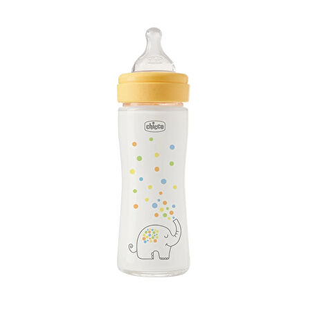 Chicco Perfect Easy Biberon Cam 240 ml Yavaş Akış-Unisex
