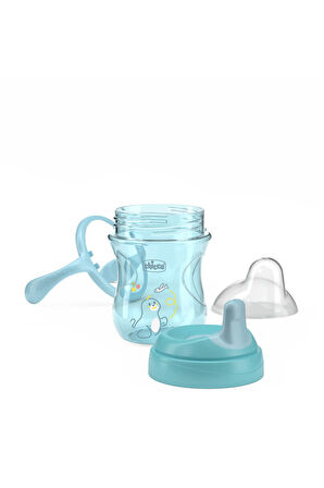 Chicco YARI YUMUŞAK UÇLU BARDAK 6 AY ERKEK YENI