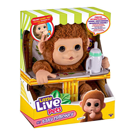 LP500000 Little Live Pets Yavru Maymun - 26613