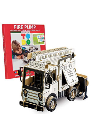 Fire Pump 3D Boyanabilir Maket Fp6005