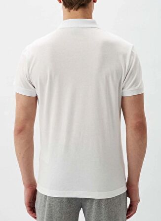 EA7 Beyaz Erkek Polo T-Shirt 3DPF02PJ5AZ