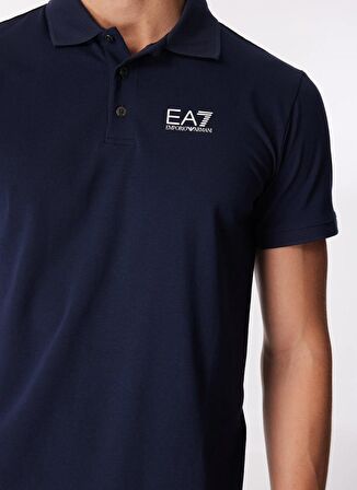 EA7 Lacivert Erkek Polo T-Shirt 3DPF16PJ03Z