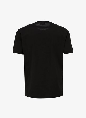 EA7 Bisiklet Yaka Siyah Erkek T-Shirt 3DPT40PJFBZ
