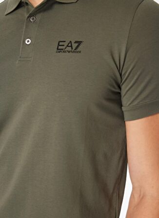 EA7 Haki Erkek Polo T-Shirt 8NPF04PJM5Z