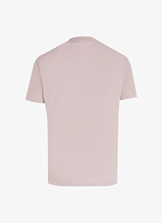 Armani Exchange Bisiklet Yaka Baskılı Bej Erkek T-Shirt 6DZTAD ZJ9TZ 17AB