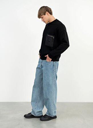 Armani Exchange Normal Bel Relaxed Erkek Denim Pantolon 6DZJ83 Z1ZSZ 25EV