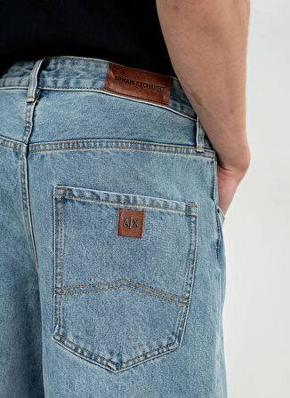 Armani Exchange Normal Bel Relaxed Erkek Denim Pantolon 6DZJ83 Z1ZSZ 25EV