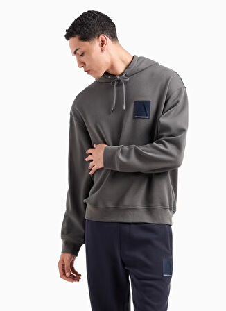 Armani Exchange Kapüşon Yaka Antrasit Erkek Sweatshırt 6DZMJB ZJNKZ 19AC