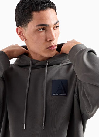Armani Exchange Kapüşon Yaka Antrasit Erkek Sweatshırt 6DZMJB ZJNKZ 19AC