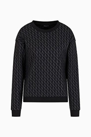 Kadın Sweatshirt - Siyah | S