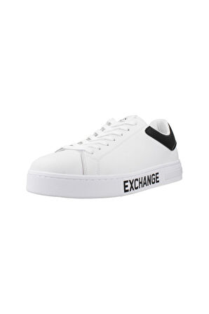 Erkek Yazı Logo Sneaker - Beyaz | 45