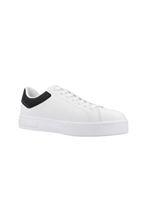 Erkek Yazı Logo Sneaker - Beyaz | 45