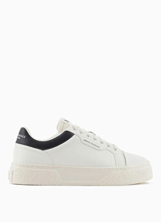 Armani Exchange Beyaz - Siyah Erkek Sneaker XUX236