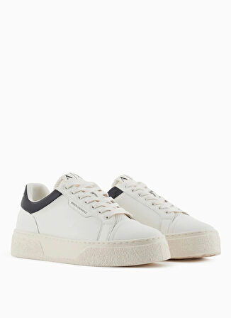 Armani Exchange Beyaz - Siyah Erkek Sneaker XUX236