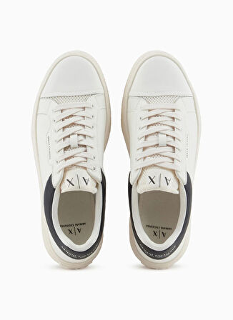 Armani Exchange Beyaz - Siyah Erkek Sneaker XUX236