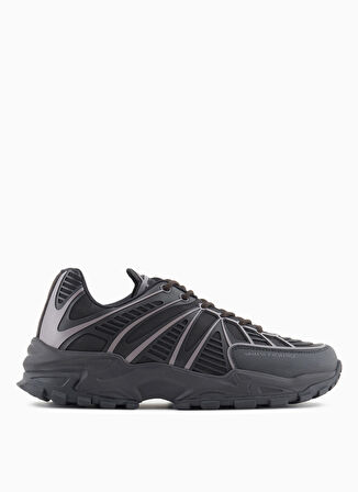 Armani Exchange Siyah - Gri Erkek Sneaker XUX238