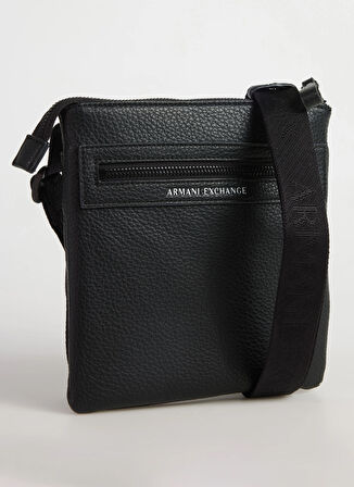 Armani Exchange Siyah 21x22x3 cm Erkek Postacı Çantası 952717