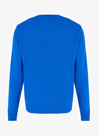 Armani Exchange Bisiklet Yaka Saks Erkek Sweatshırt 8NZM88 ZJKRZ 15DS