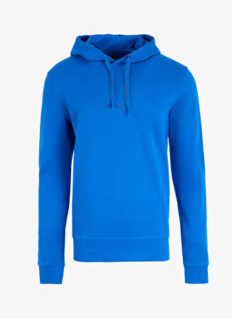 Armani Exchange Kapüşon Yaka Saks Erkek Sweatshırt 8NZM94 ZJKRZ 15DS
