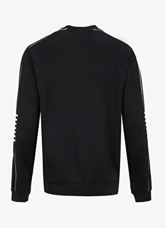EA7 Balıkçı Yaka Siyah Erkek Sweatshırt 6DPM05PJ16Z1200
