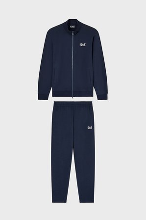 EA7 Logolu Regular Fit Fermuarlı Cepli Spor Erkek Eşofman Takımı EŞOFMAN TAKIMI 8NPV61 PJVRZ 1562 LACİVERT