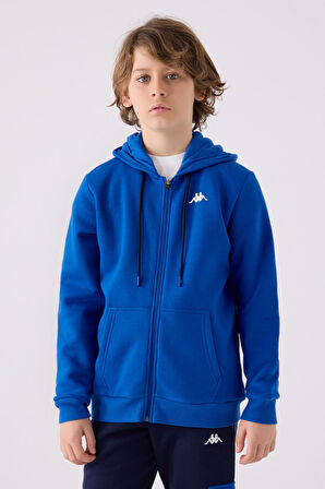 Kappa Çocuk Sweatshirt 361W1LW Cobalt