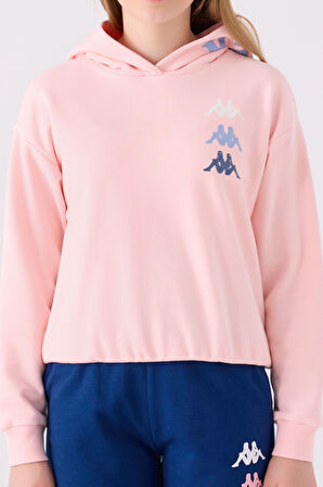 Kappa Çocuk Sweatshirt 361X17W Açık Pembe