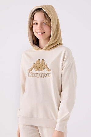 Kappa Çocuk Sweatshirt 321Z37W Bej