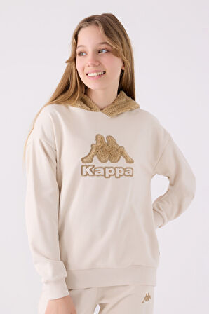 Kappa Çocuk Sweatshirt 321Z37W Bej