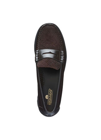 Sebago Koyu Kahve - Siyah Erkek Loafer SEBAGO OTIS VAMP LUG SUEDE