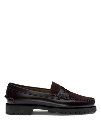Sebago Koyu Kahve - Siyah Erkek Loafer SEBAGO OTIS VAMP LUG SUEDE