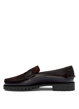 Sebago Koyu Kahve - Siyah Erkek Loafer SEBAGO OTIS VAMP LUG SUEDE