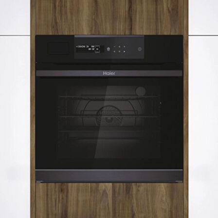HAİER HWO60SM5S9BH I-Message Steam Series 4 Wi-Fi + Bluetooth Ankastre Fırın