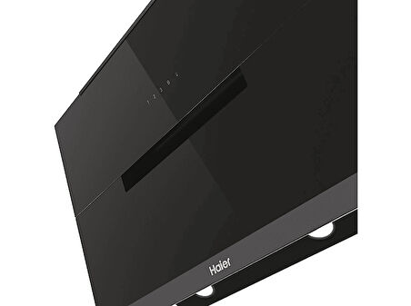 HAIER HADG9DCS56B 90 cm Duvar Tipi Davlumbaz Siyah