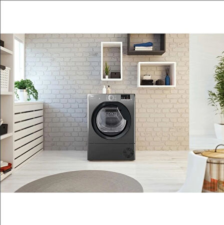 Hoover HLE H9A2DCER-17 9 Kg Wi Fi + Bluetooth Bağlantılı Isı Pompalı Kurutma Makinesi 