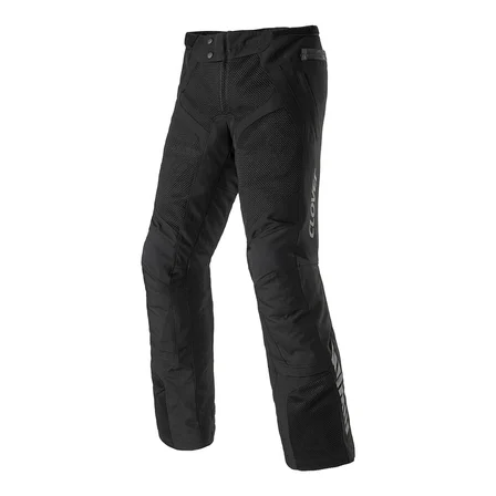 Clover Ventouring-4 WP Korumalı Motosiklet Pantolonu (Kısa Bacak) Siyah