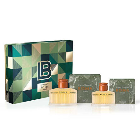 Laura LBF11A425 Biagiotti Roma Uomo Edt 125 ml Erkek  Set Parfüm