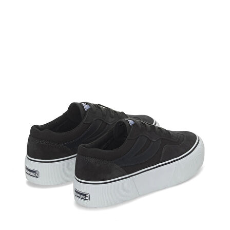 Superga 3041 REVOLLEY COLORBLOCK PLATFORM Kadın Siyah Sneaker S1151MW-A6P