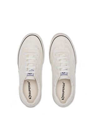 2941 Revolley Stone Washed Unisex Beyaz Bileksiz Sneaker