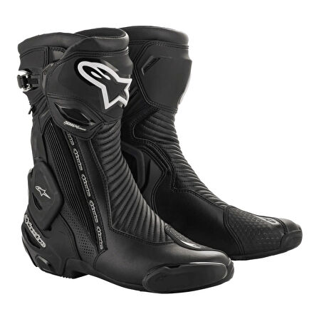 Alpinestars SMX Plus V2 Gore-Tex Korumalı Motosiklet Botu Siyah  Gümüş